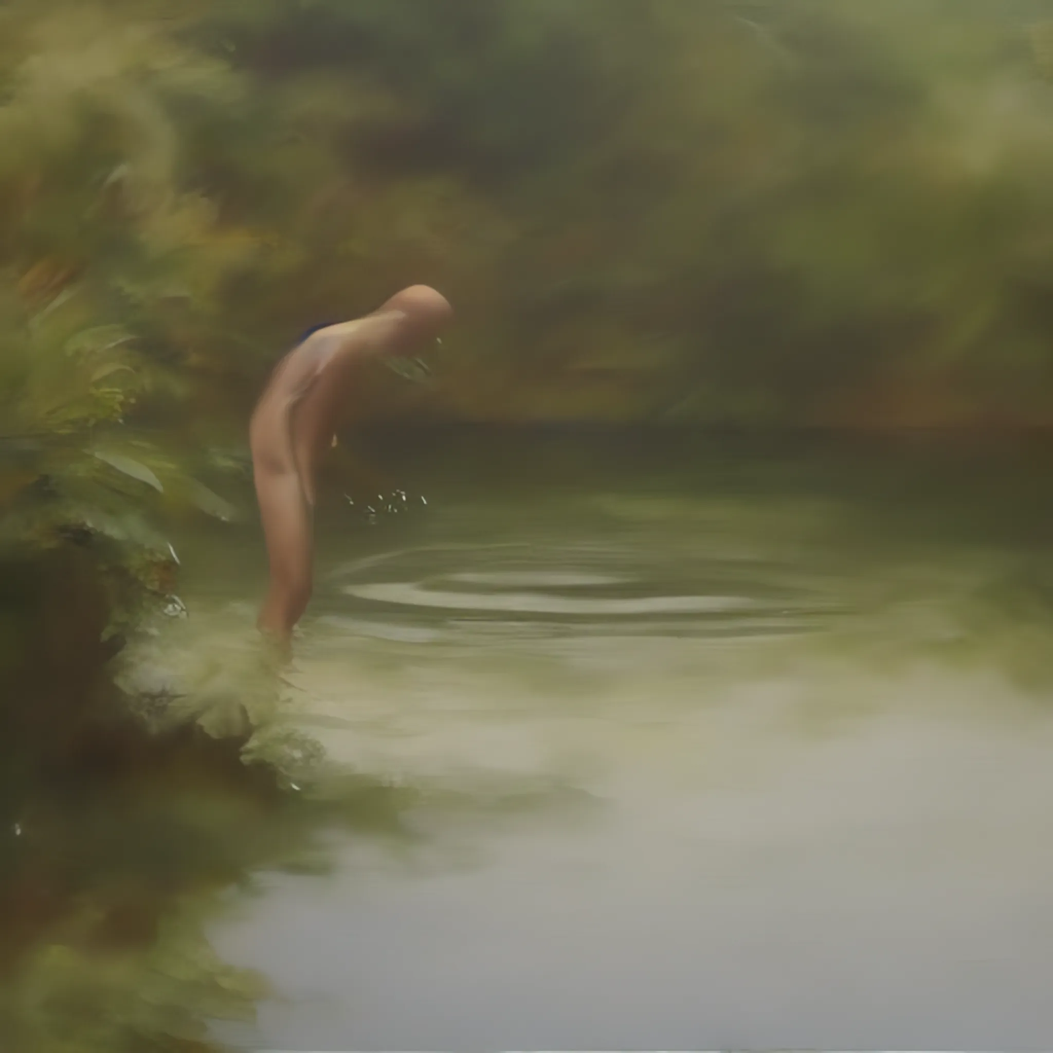 _A Swim in a Pond in the Rain_